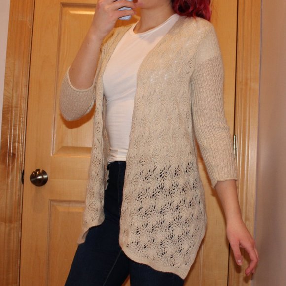 Tan Cardigan - Picture 1 of 6